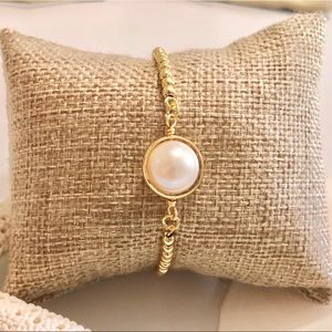 Gold plated adjustable charm bracelet 3 for $45 🌺